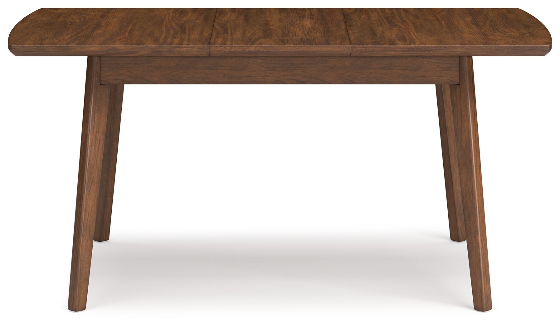 Lyncott - Rectangular Dining Room Butterfly Extension Table - Brown - Image 2