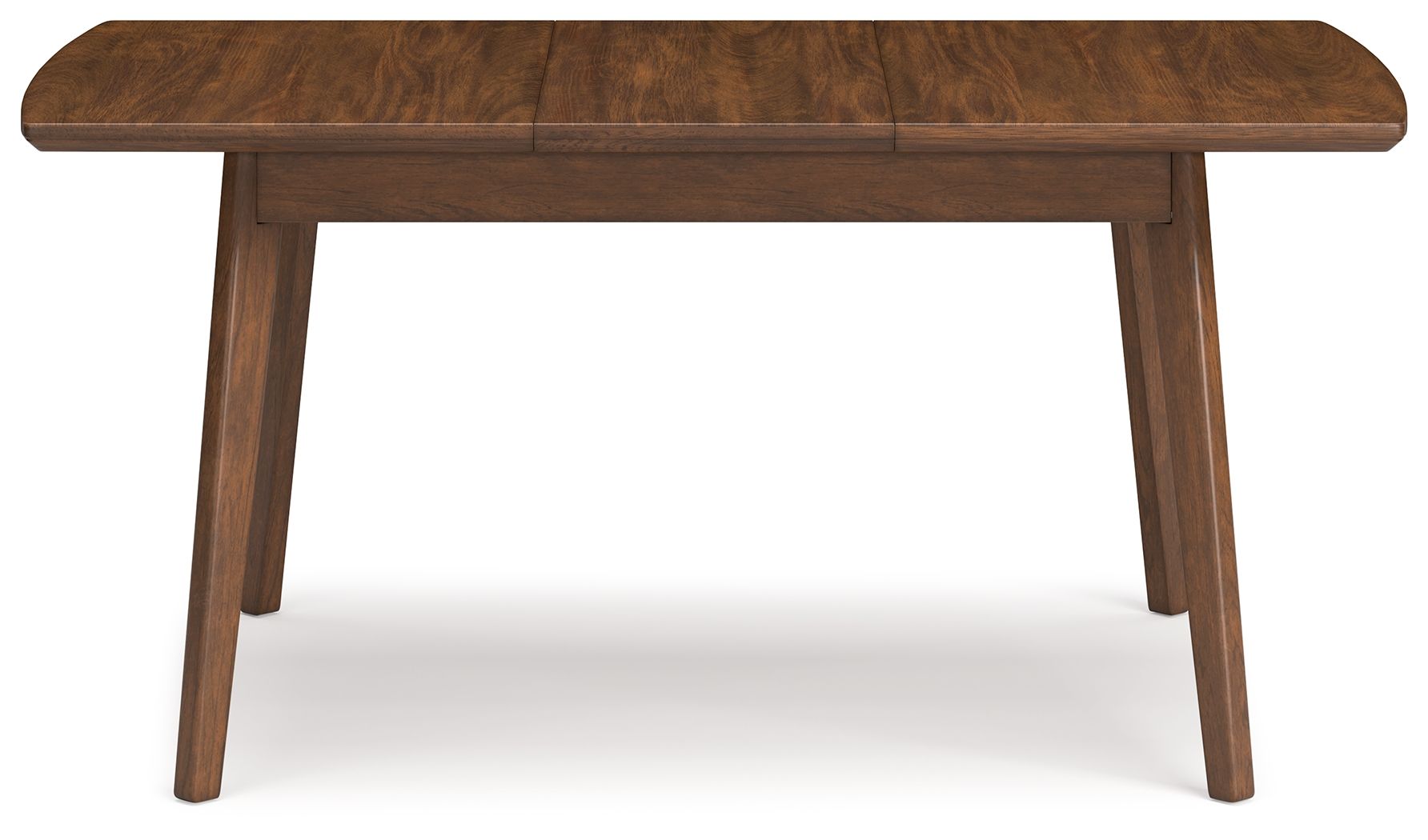 Lyncott - Rectangular Dining Room Butterfly Extension Table - Brown - Image 3