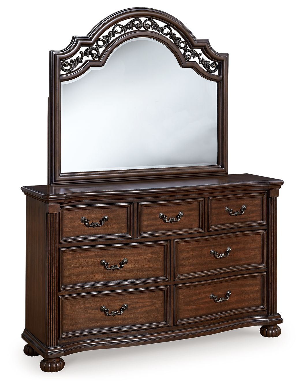 Lavinton – Dresser And Mirror – Brown