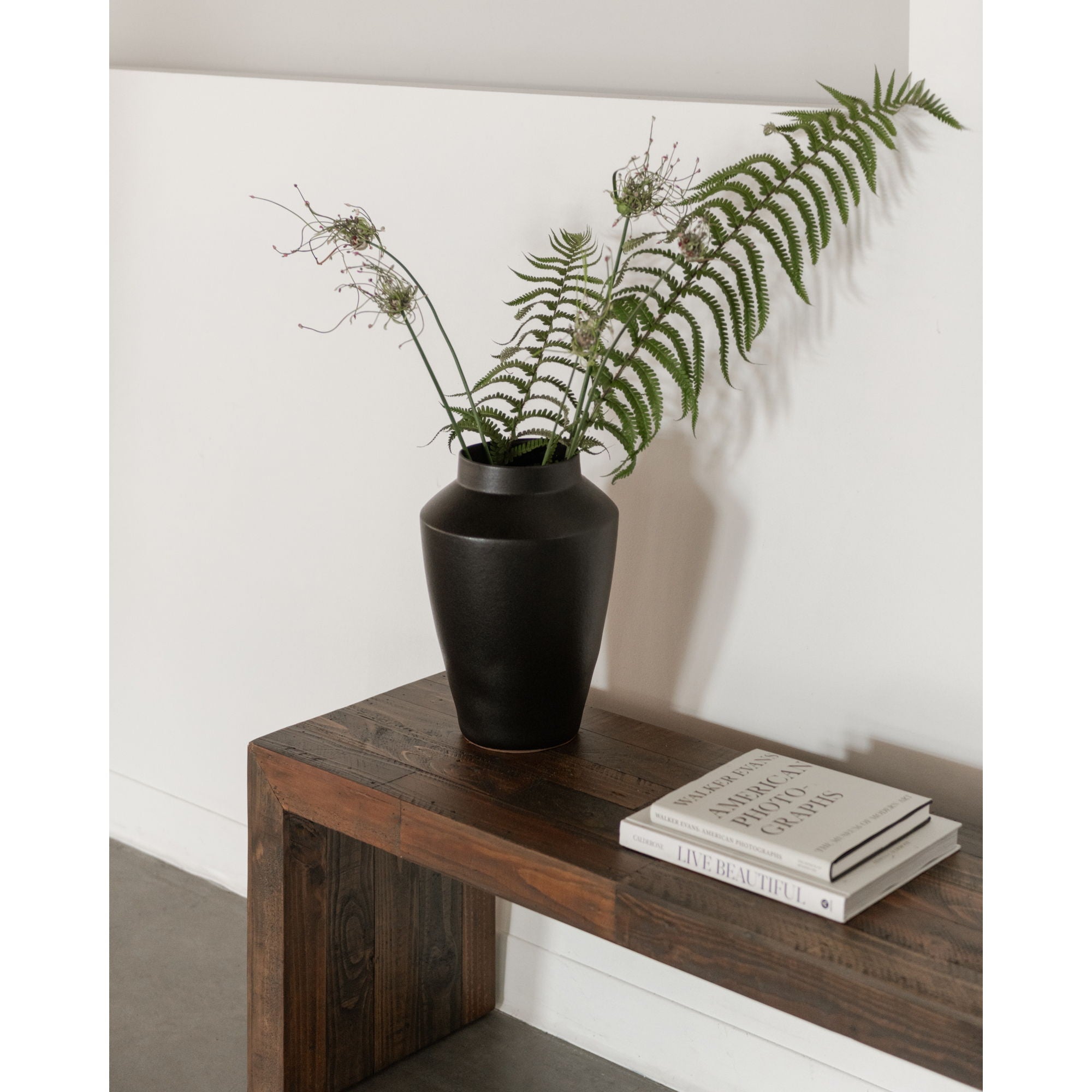 Vintage - Small Bench - Light Brown - Image 2