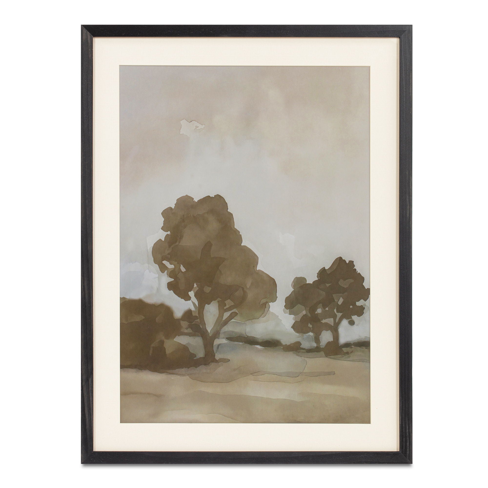Ash – Framed Print – Gray