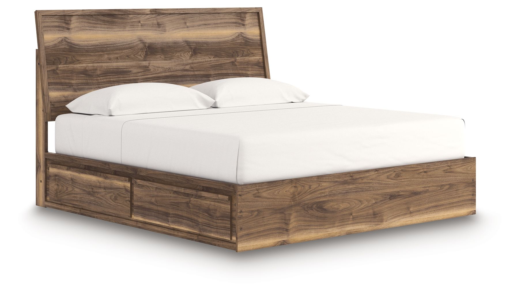 Chirason – Panel Bed With Storage