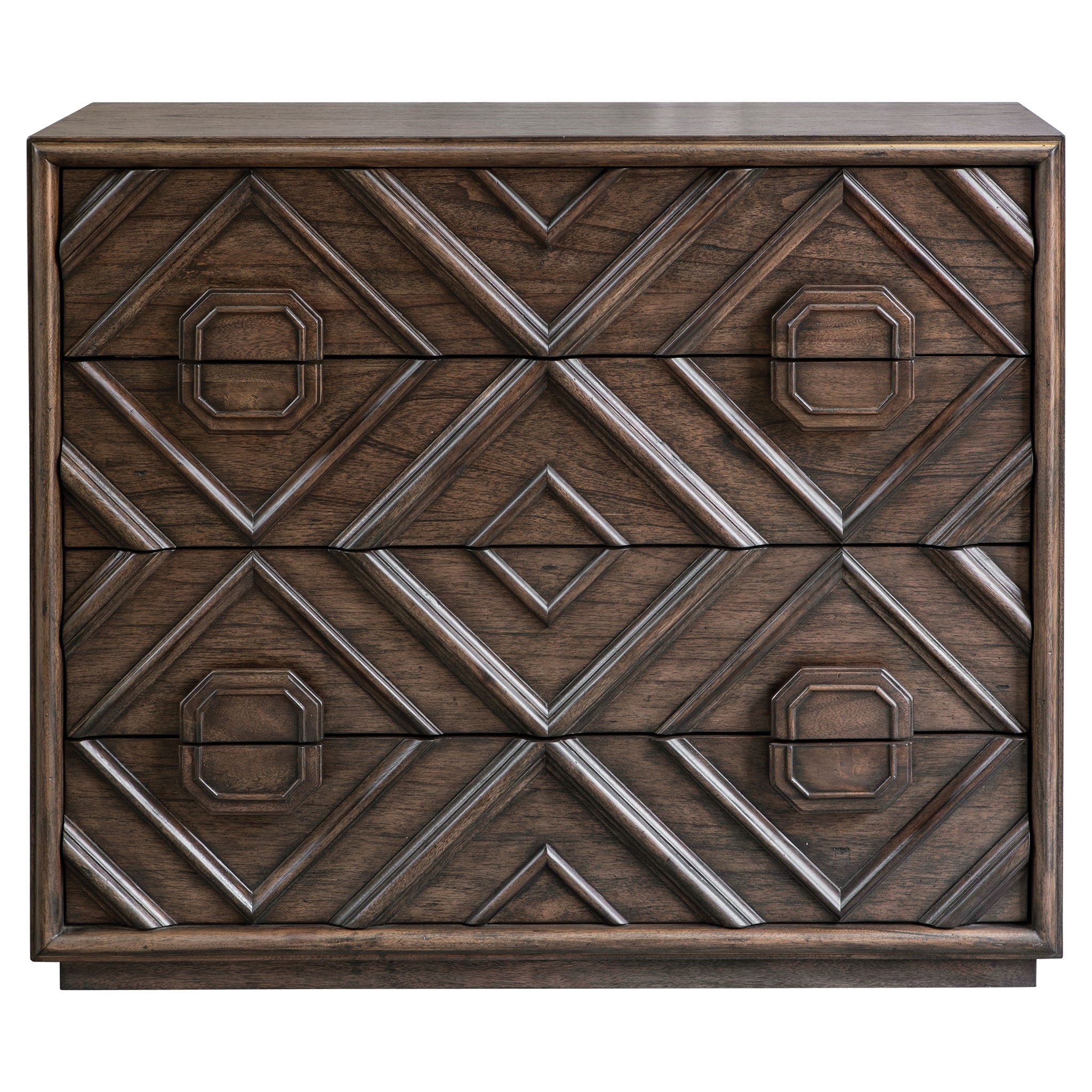 Mindra - Drawer Chest - Dark Brown - Image 1