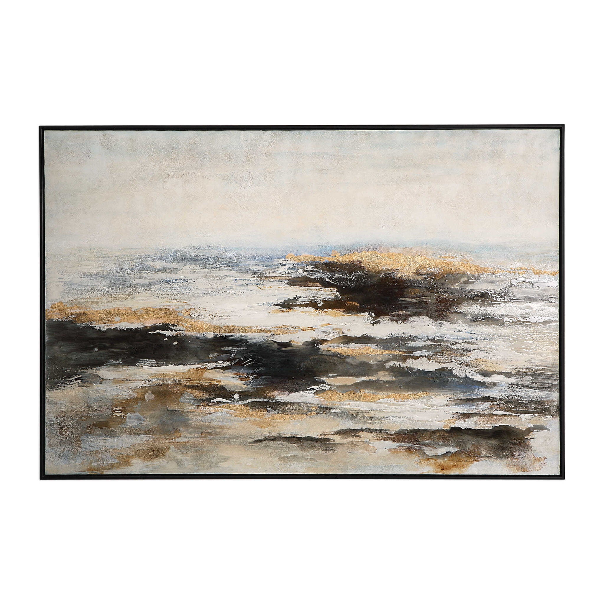 Aftermath – Abstract Art – Light Brown