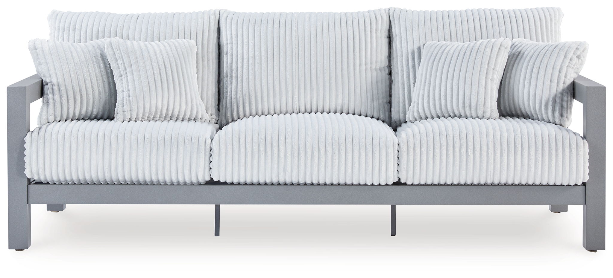 Hurley Park - Sofa With Cushion - Gray - Image 1