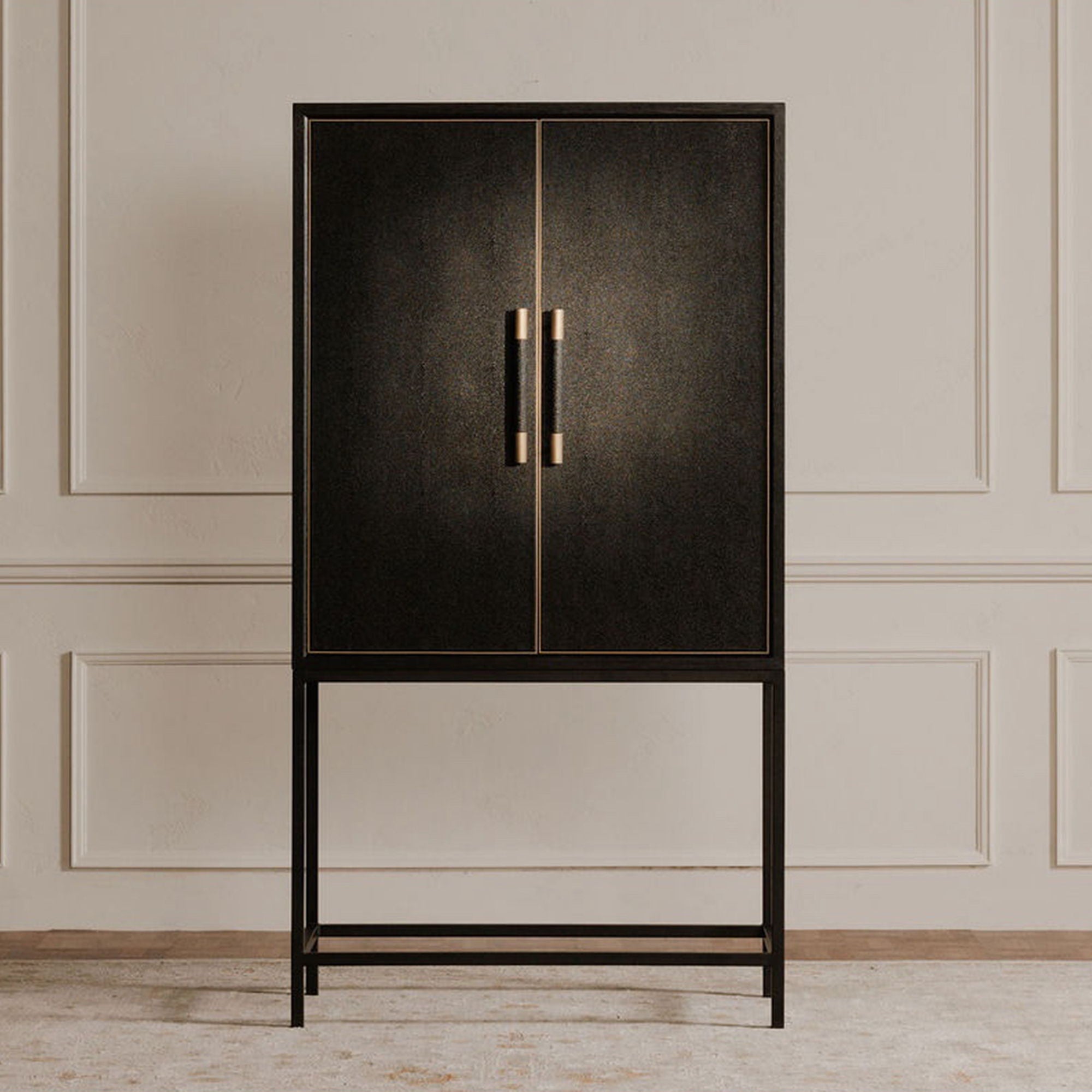 Mako - Bar Cabinet - Black - Image 2