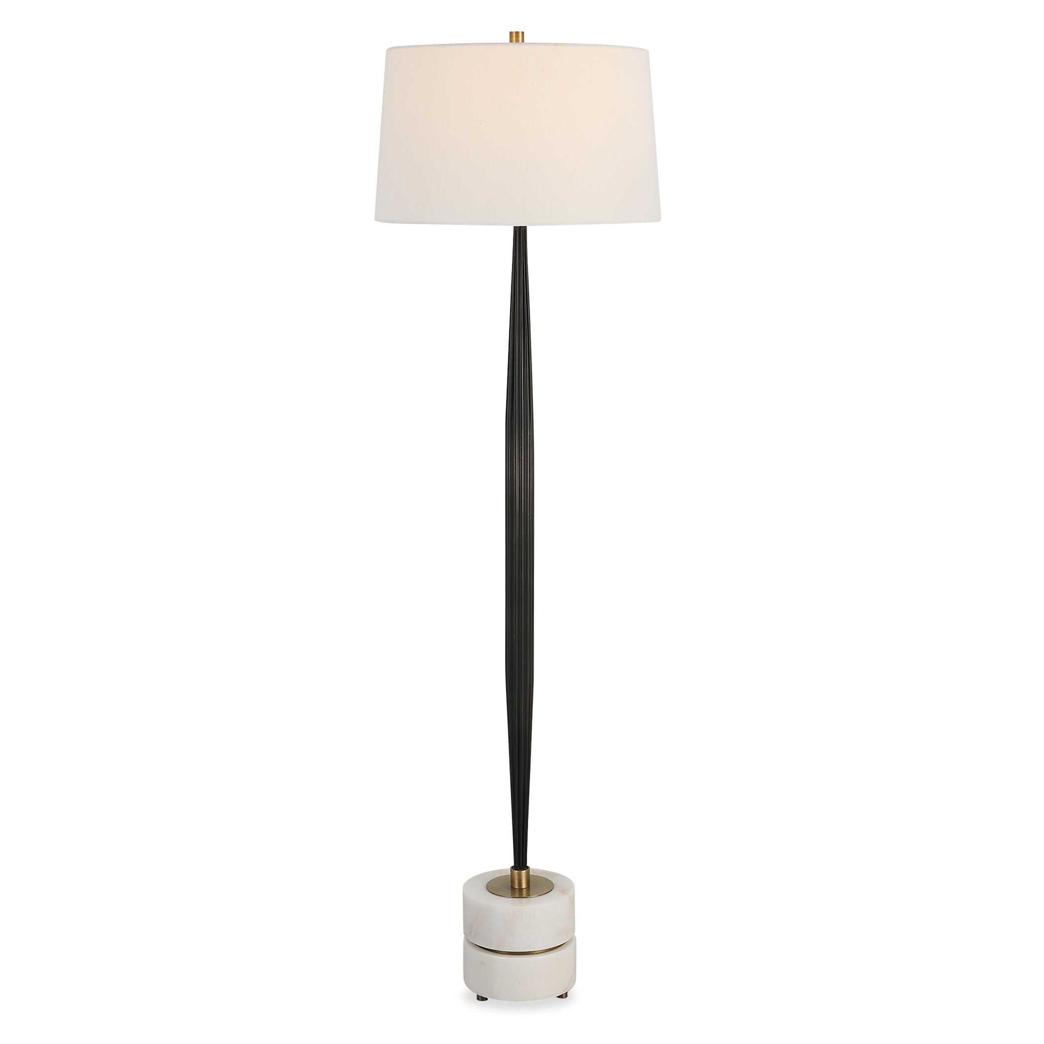 Miraz - Floor Lamp - Black - Image 1