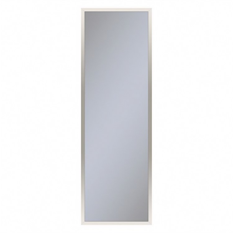 Medicine Cabinet Profiles 16W x 48H x 4D Inch 1 Doors Mirror Polished Nickel Flat Top Reversible Non-Electric - Image 1