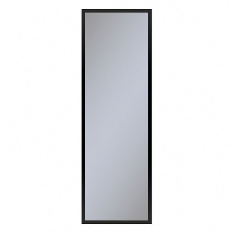 Medicine Cabinet Profiles 16Wx48Hx4D Inch 1 Doors Mirror Matte Black Right - Image 1