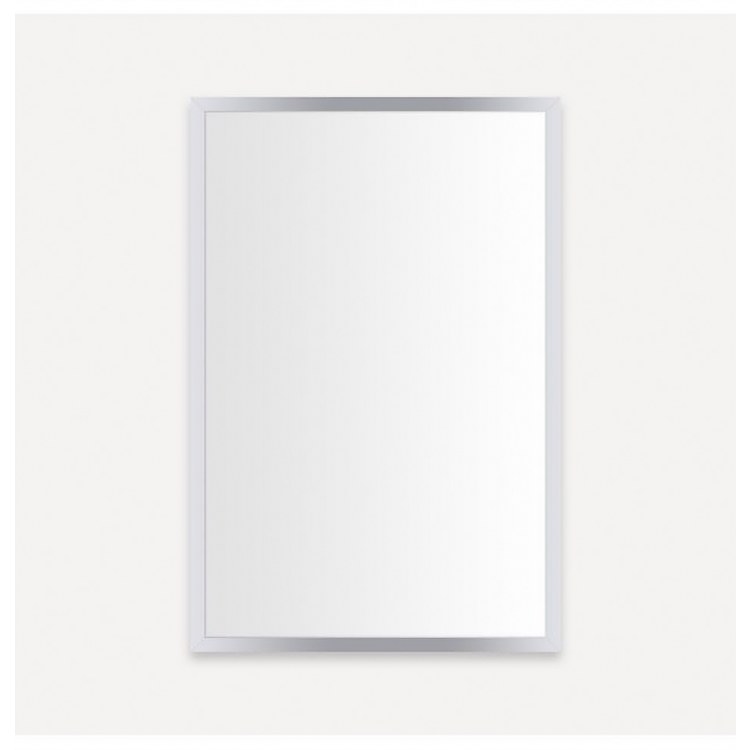 Medicine Cabinet Profiles 20W x 30H x 6D Inch 1 Doors Mirror Chrome Flat Top Reversible Non-Electric - Image 1