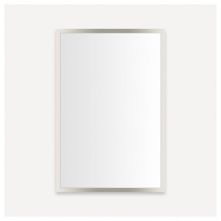 Medicine Cabinet Profiles 20W x 30H x 6D Inch 1 Doors Mirror Polished Nickel Flat Top Reversible Non-Electric - Image 1