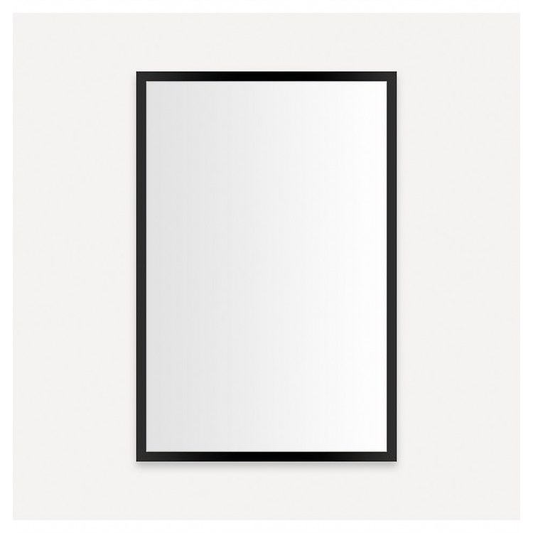 Medicine Cabinet Profiles 20Wx30Hx6D Inch 1 Doors Mirror Matte Black Right - Image 1