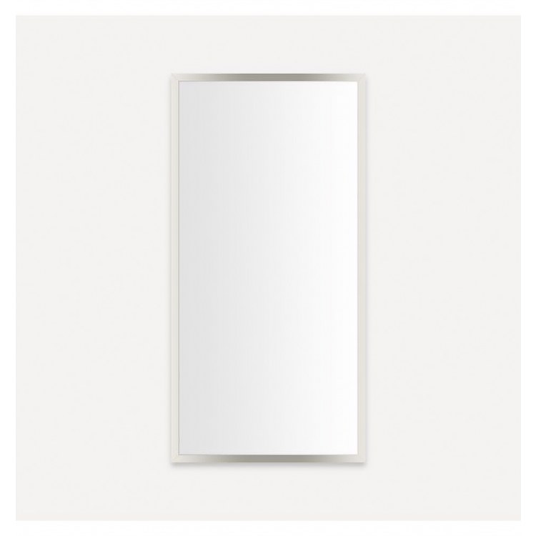 Medicine Cabinet Profiles 20W x 40H x 4D Inch 1 Doors Mirror Polished Nickel Flat Top Reversible Non-Electric - Image 1