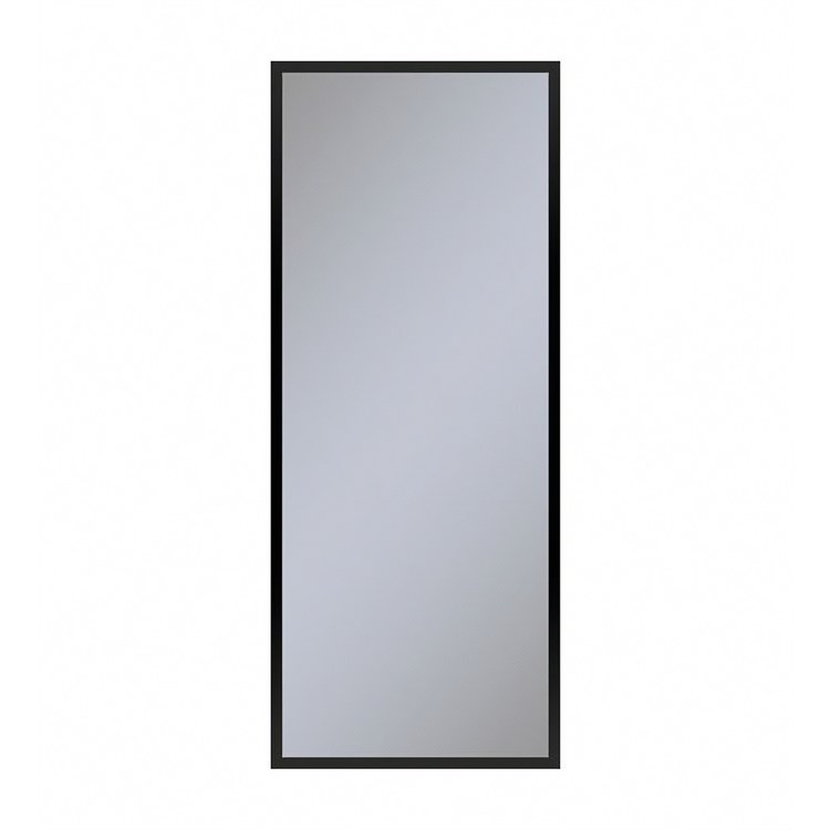 Medicine Cabinet Profiles 20Wx48Hx4D Inch 1 Doors Mirror Matte Black Left - Image 1