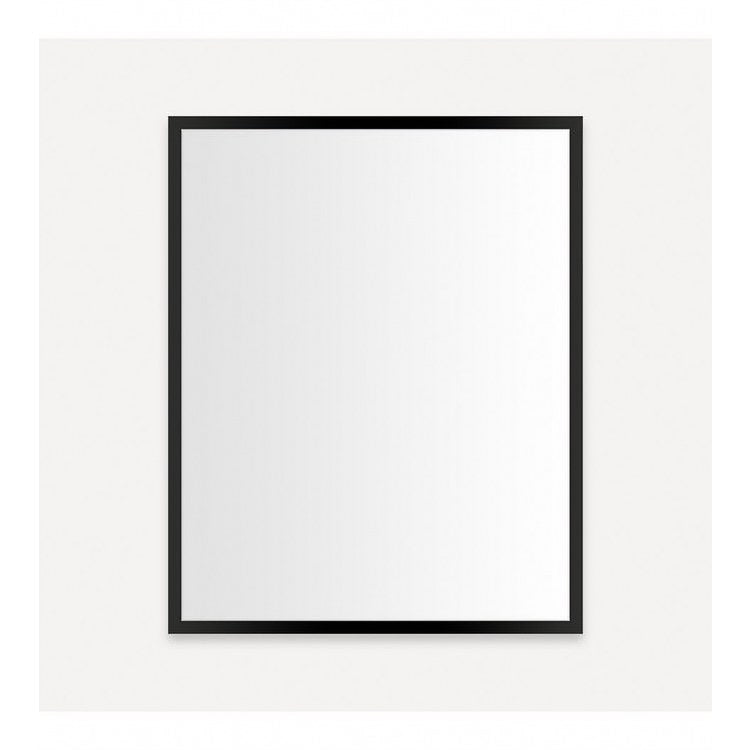 Medicine Cabinet Profiles 24Wx30Hx4D Inch 1 Doors Mirror Matte Black Left - Image 1