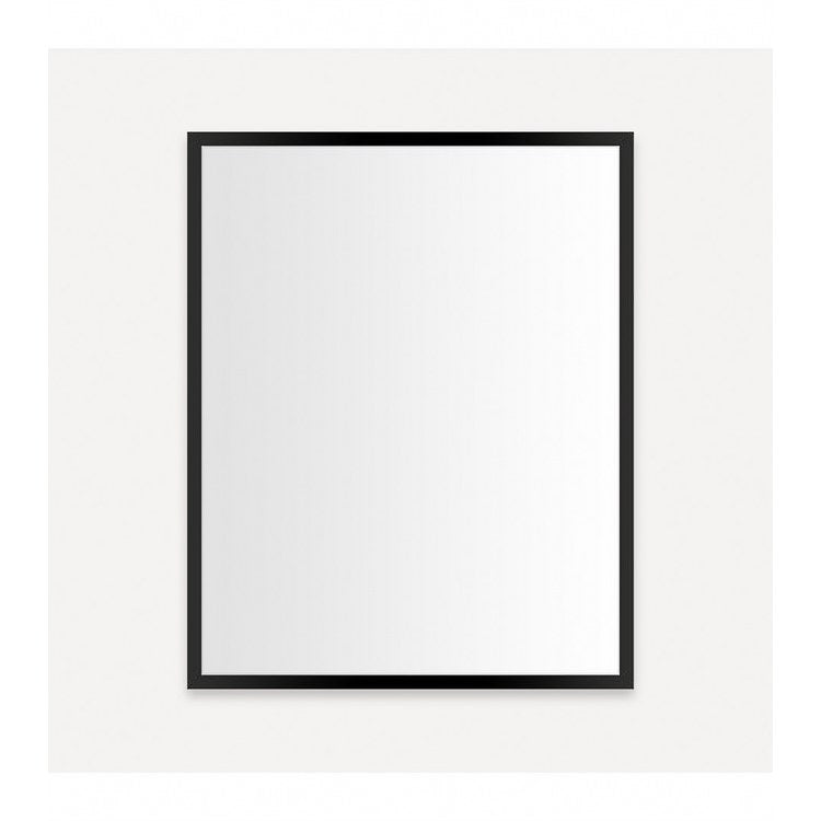 Medicine Cabinet Profiles 24Wx30Hx6D Inch 1 Doors Mirror Matte Black Left - Image 1