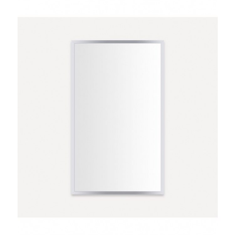 Medicine Cabinet Profiles 24W x 40H x 6D Inch 1 Doors Mirror Chrome Flat Top Reversible Non-Electric - Image 1