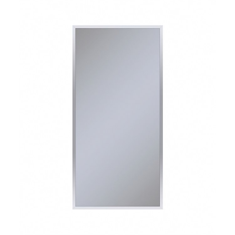 Medicine Cabinet Profiles 24W x 48H x 4D Inch 1 Doors Mirror Chrome Flat Top Reversible Non-Electric - Image 1