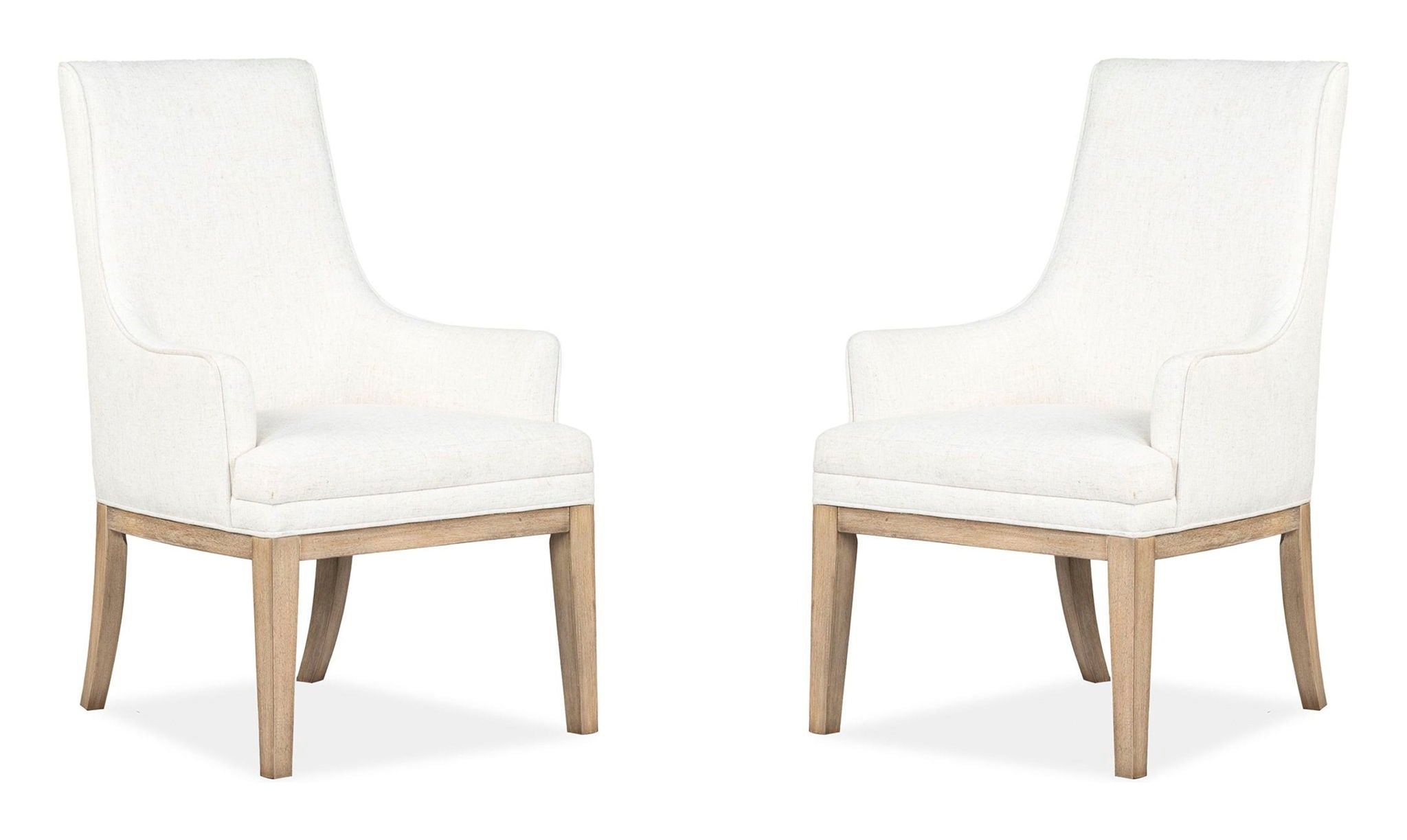 Coventry - Upholstered Host Chair (Set of 2) - Honey Maple - Image 1