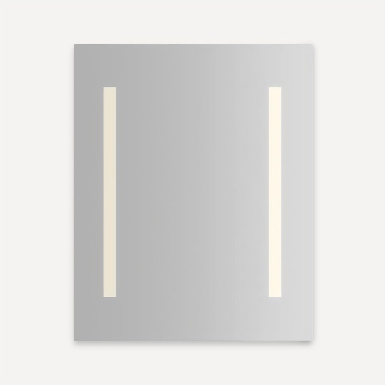 Medicine Cabinet Vitality 24Wx30Hx4D Inch 1 Doors Mirror with Dimmable LED Lighting Left - Image 1