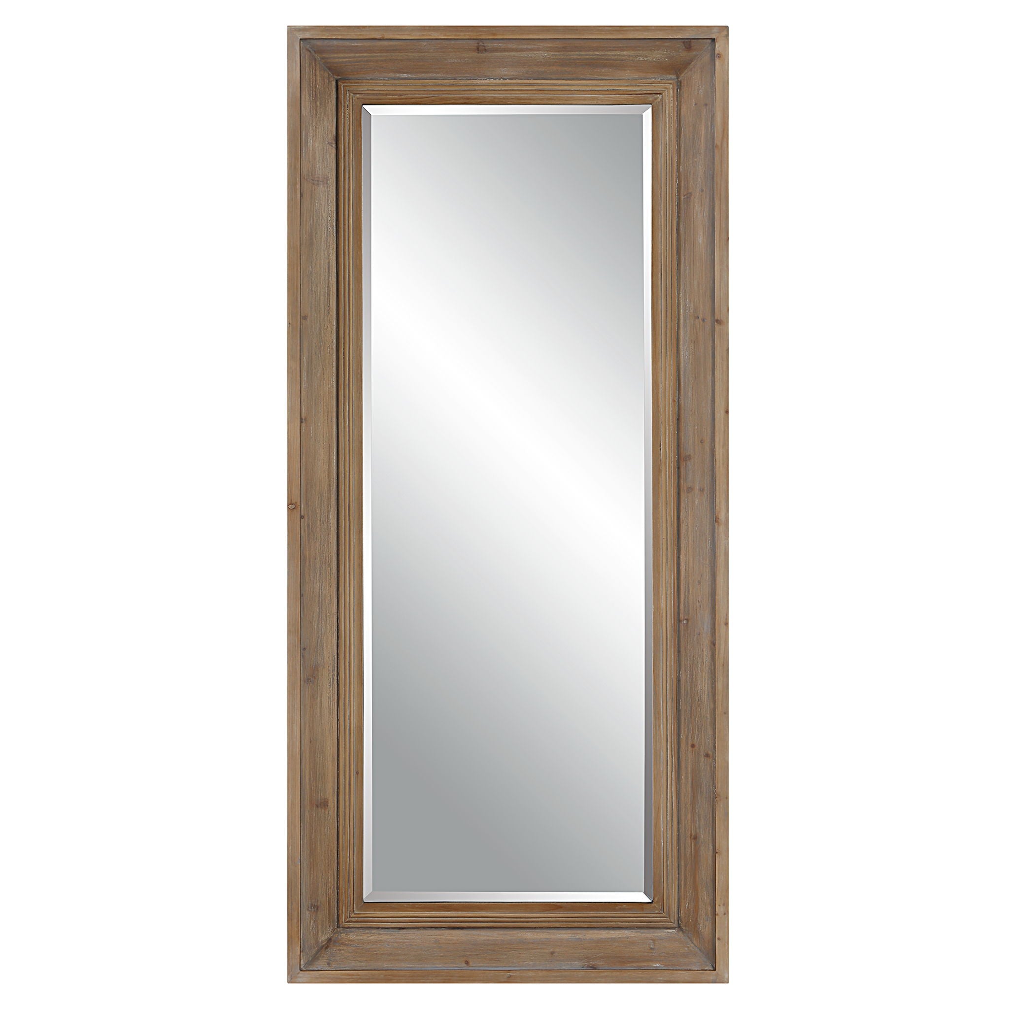 Missoula - Large Natural Wood Mirror - Image 1