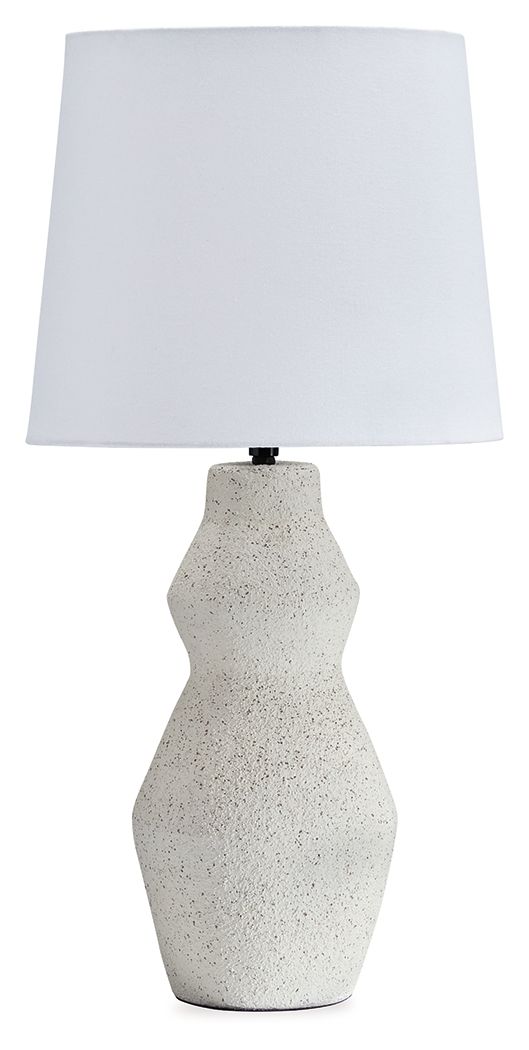Dawthorne - Paper Table Lamp - Cream - Image 1