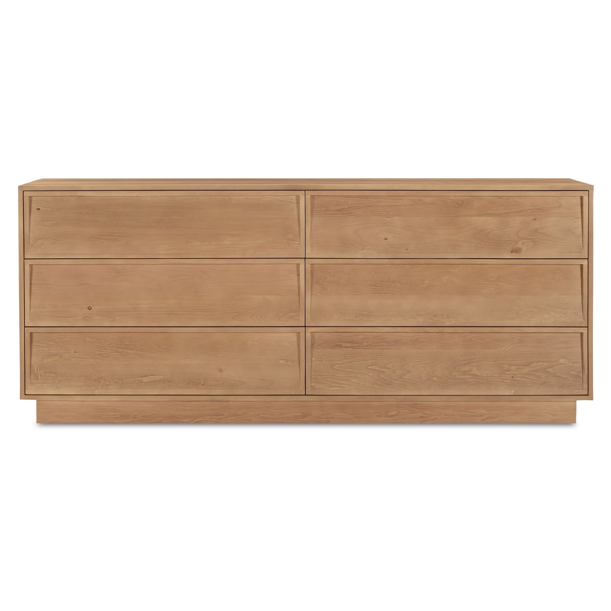 Hudson - 6 Drawer Dresser - Natural - Image 1