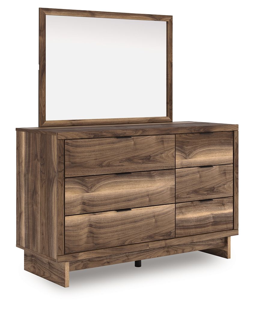 Chirason – Dresser And Mirror – Brown
