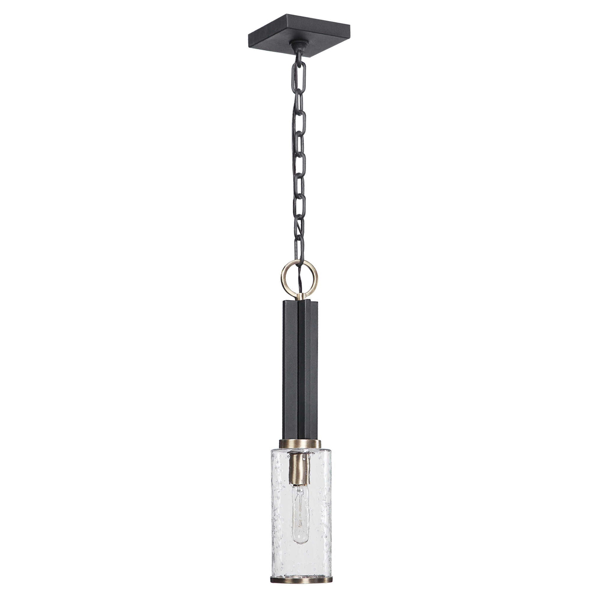 Jarsdel - 1 Light Industrial Mini Pendant - Black - Image 3
