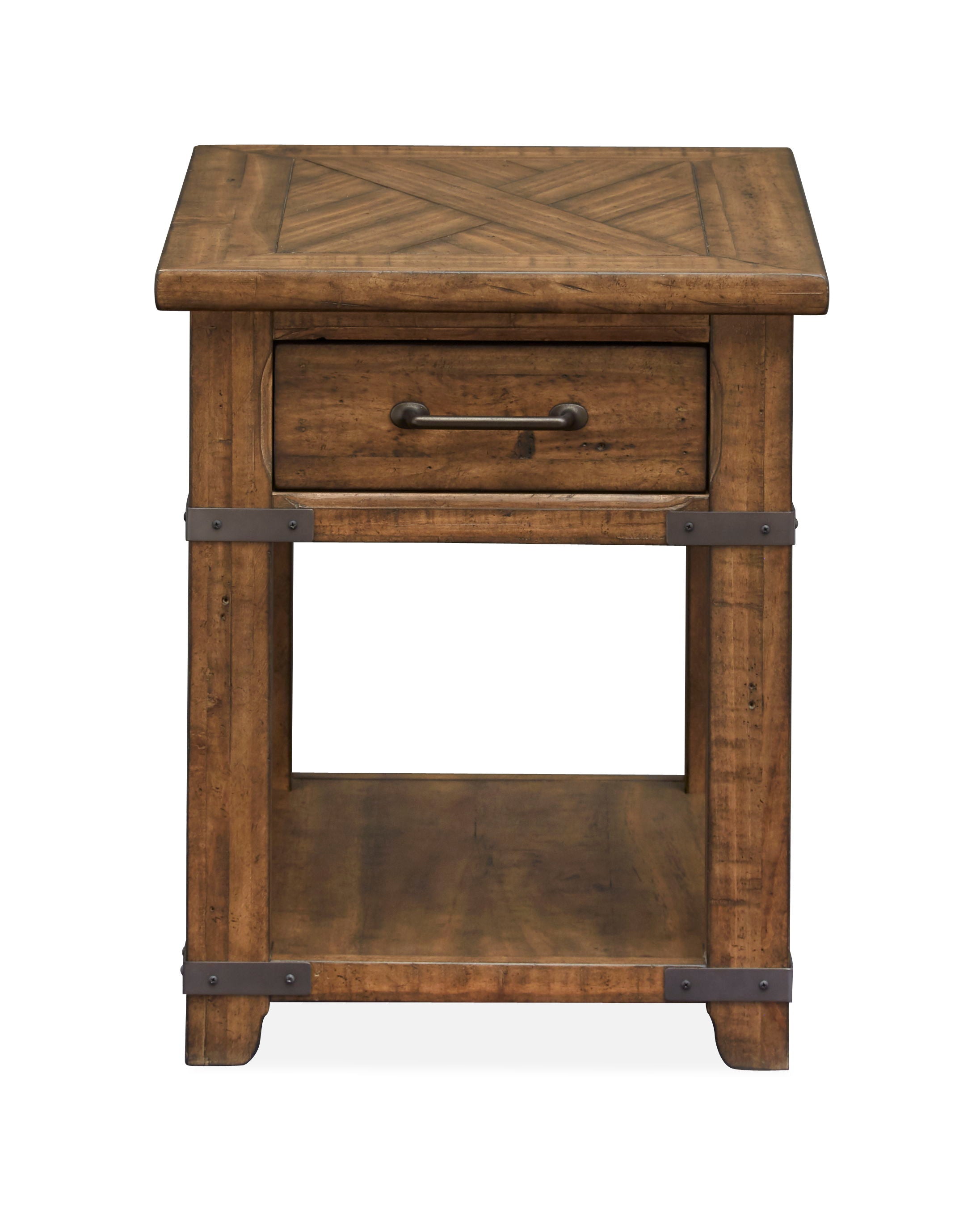 Chesterfield – Rectangular End Table – Farmhouse Timber