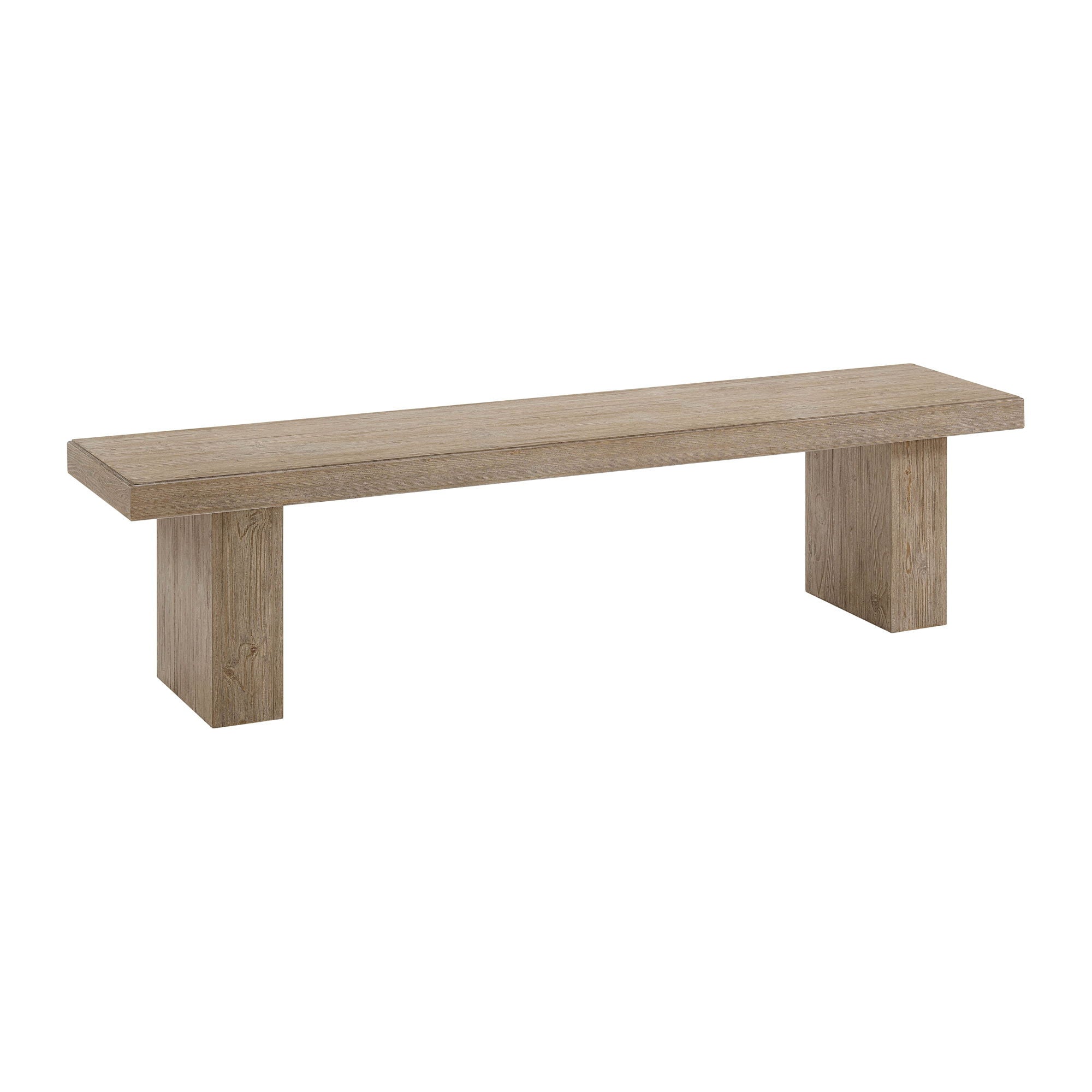 Nash – Backless Bench – Weathered Sand