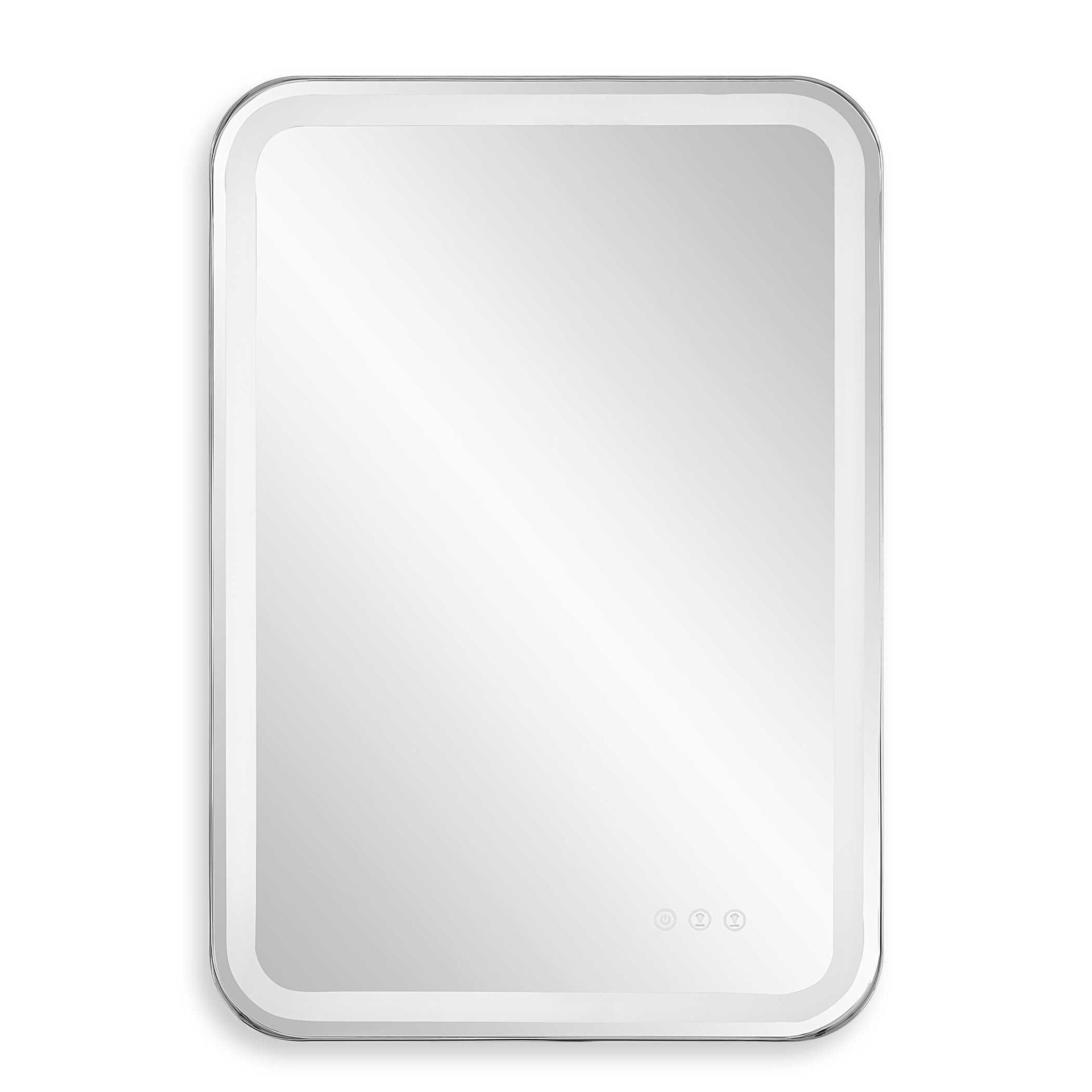 Crofton - Lighted Large Mirror - Black - Image 1