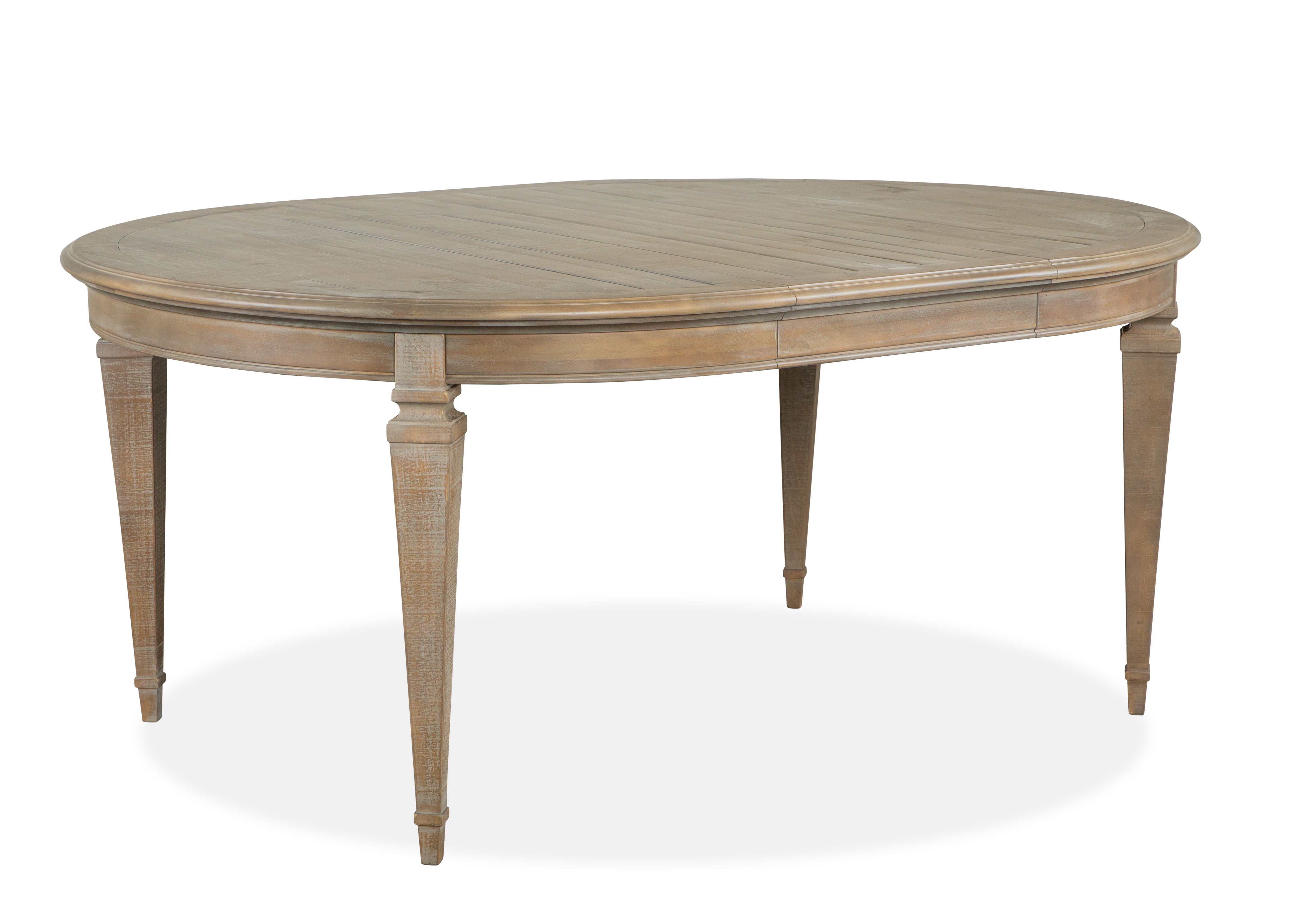 Lancaster - Round Dining Table - Dovetail Gray - Image 1