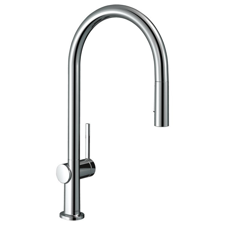 Kitchen Faucet Talis N sBox 1 Lever ADA Chrome Pull Down 150 DEG Swivel 1 Hole 1.75 Gallons per Minute - Image 1