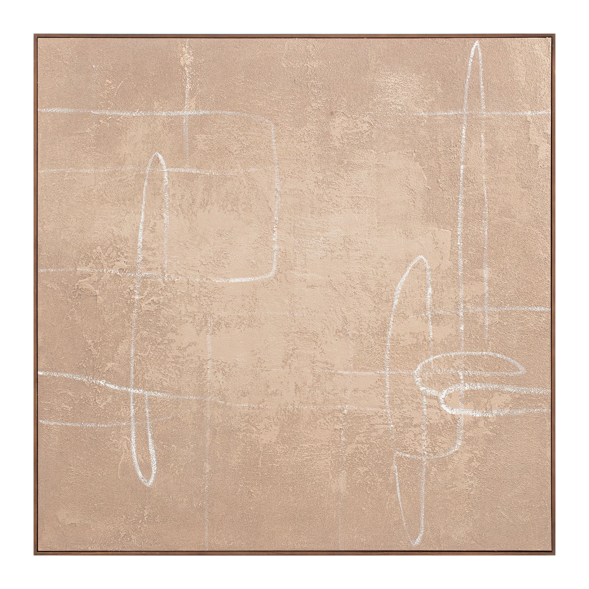 Notion - Canvas Art - Light Brown - Image 1