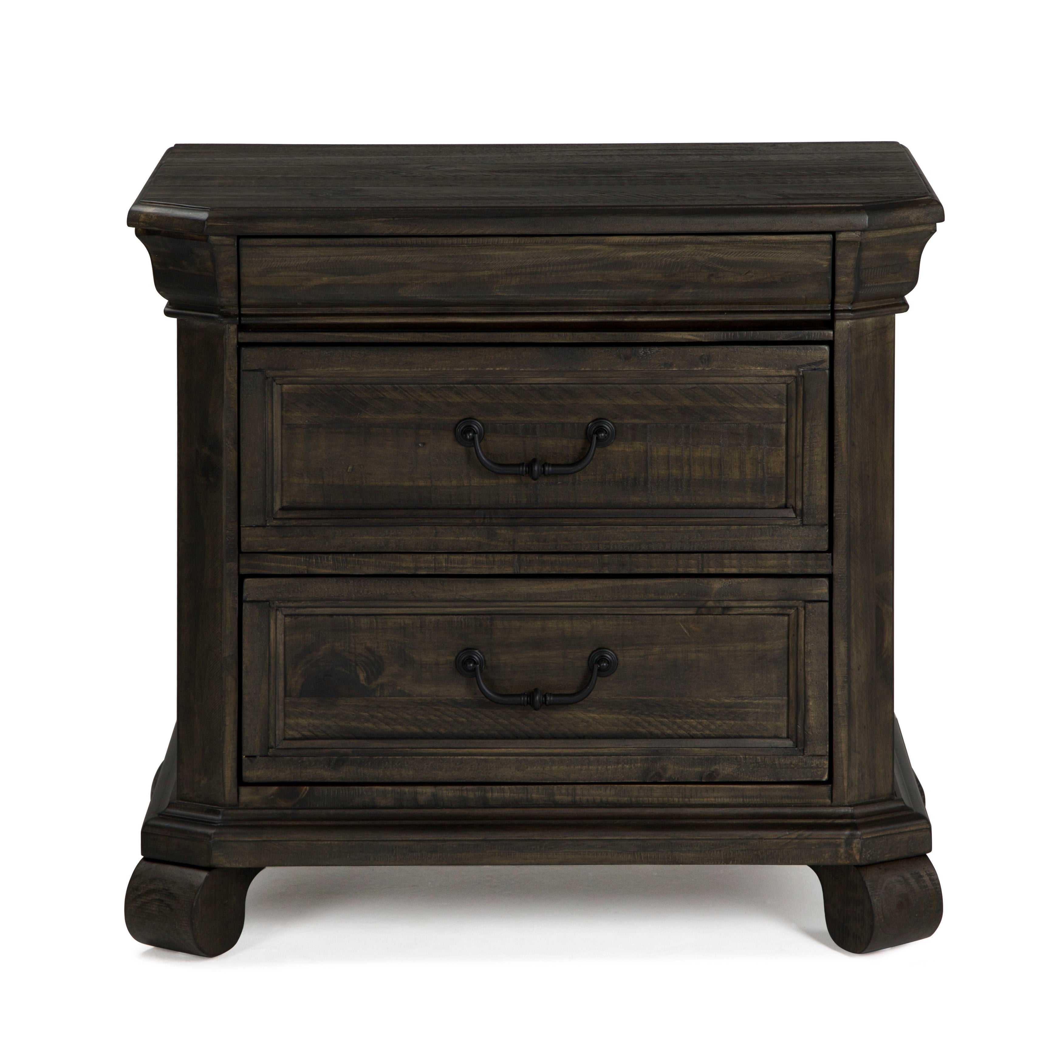 Bellamy – Drawer Nightstand – Peppercorn