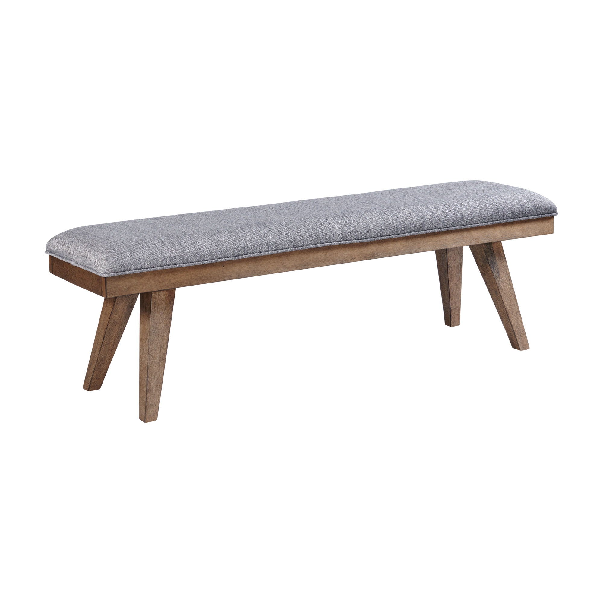 Oslo – Backless Bench – Weathered Chestnut