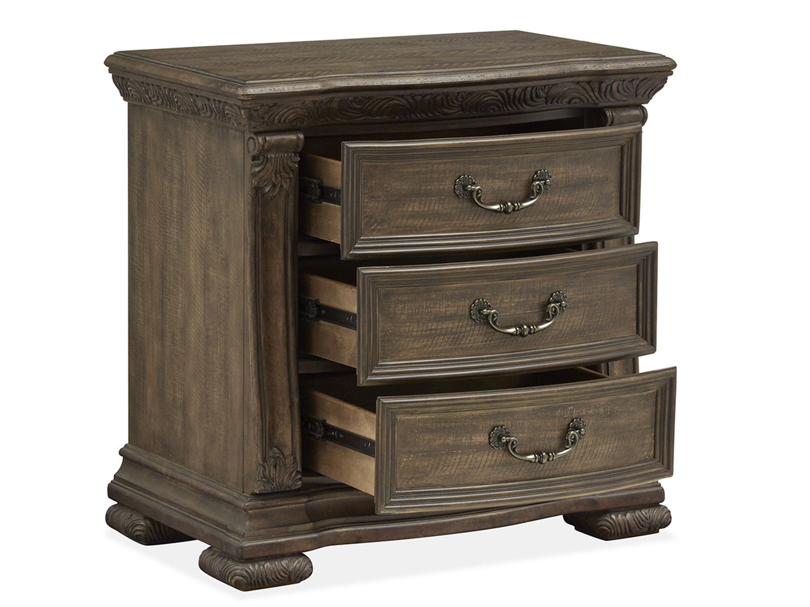 Durango - Drawer Nightstand - Willadeene Brown - Image 3
