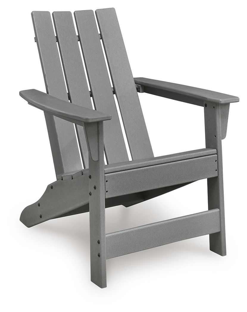 Cove Beach - Adirondack Chair - Gray - Image 1