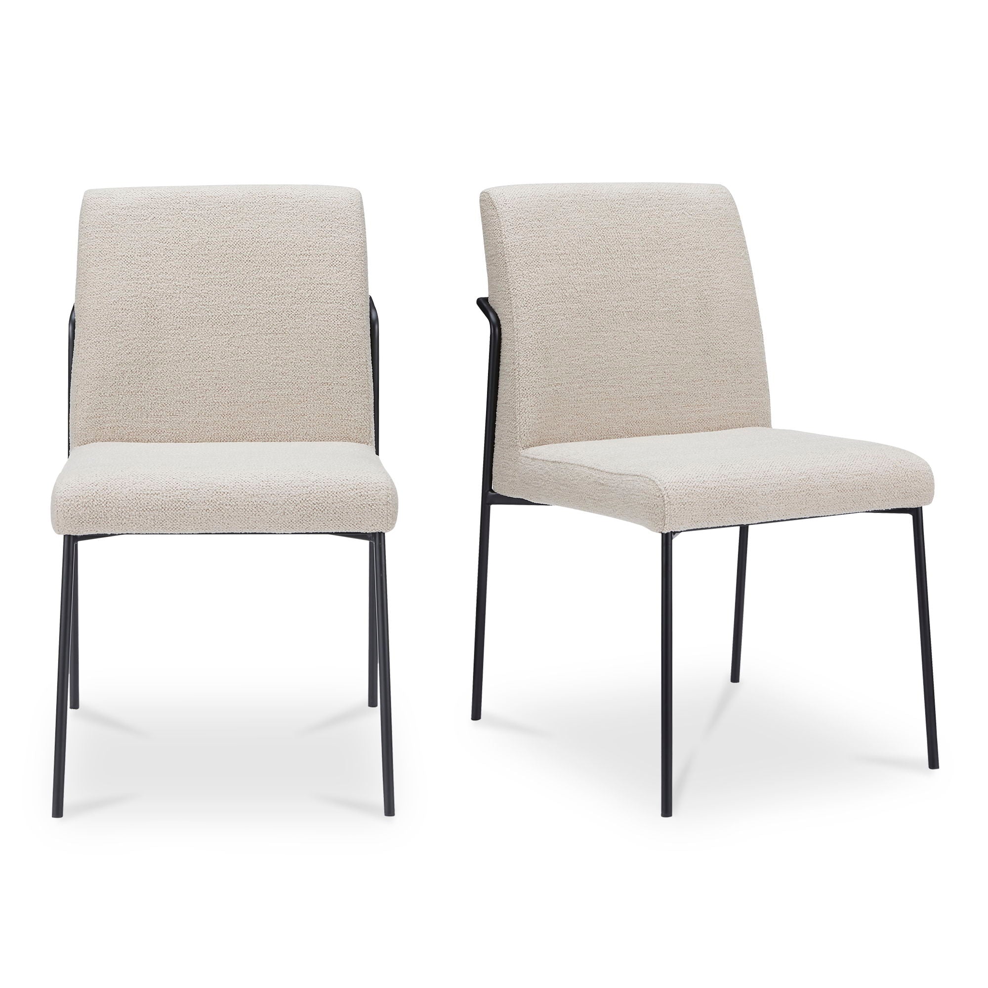 Danny - Dining Chair (Set of 2) - Beige - Image 1