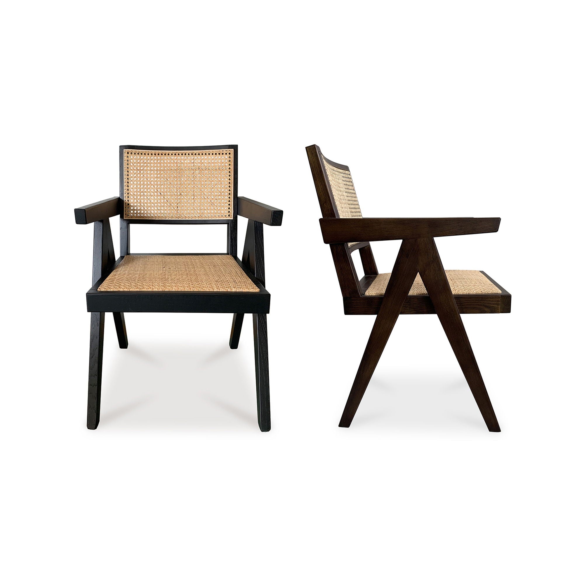 Takashi - Chair (Set of 2) - Dark Brown - Image 1