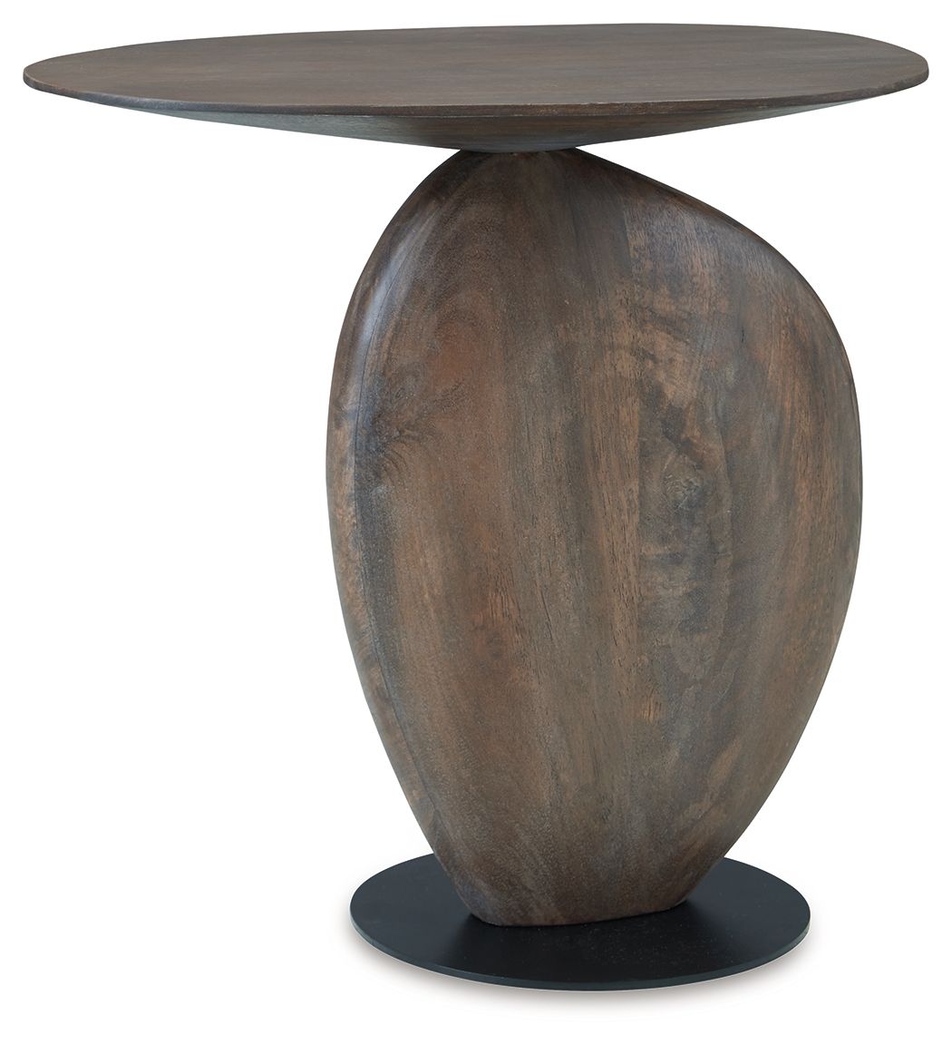 Cormmet - Accent Table - Brown / Black - Image 3