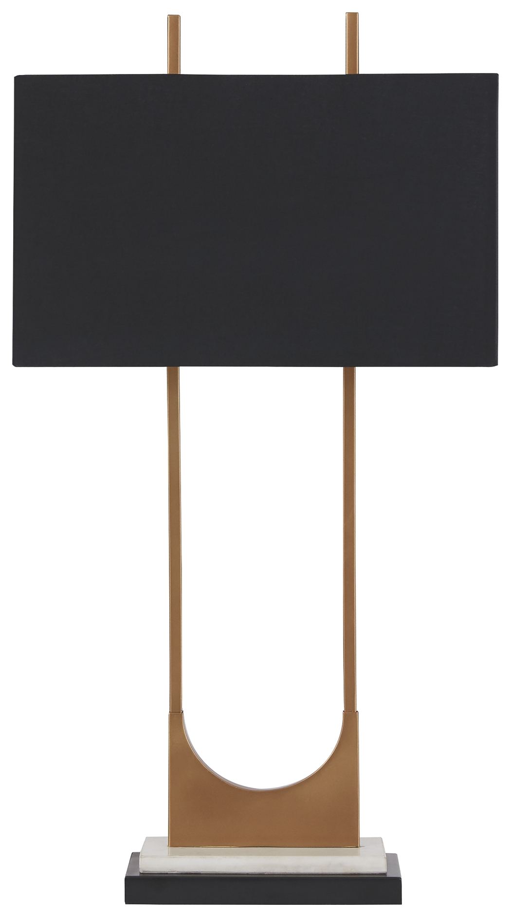 Malana - Metal Table Lamp  - Brass Finish - Image 1