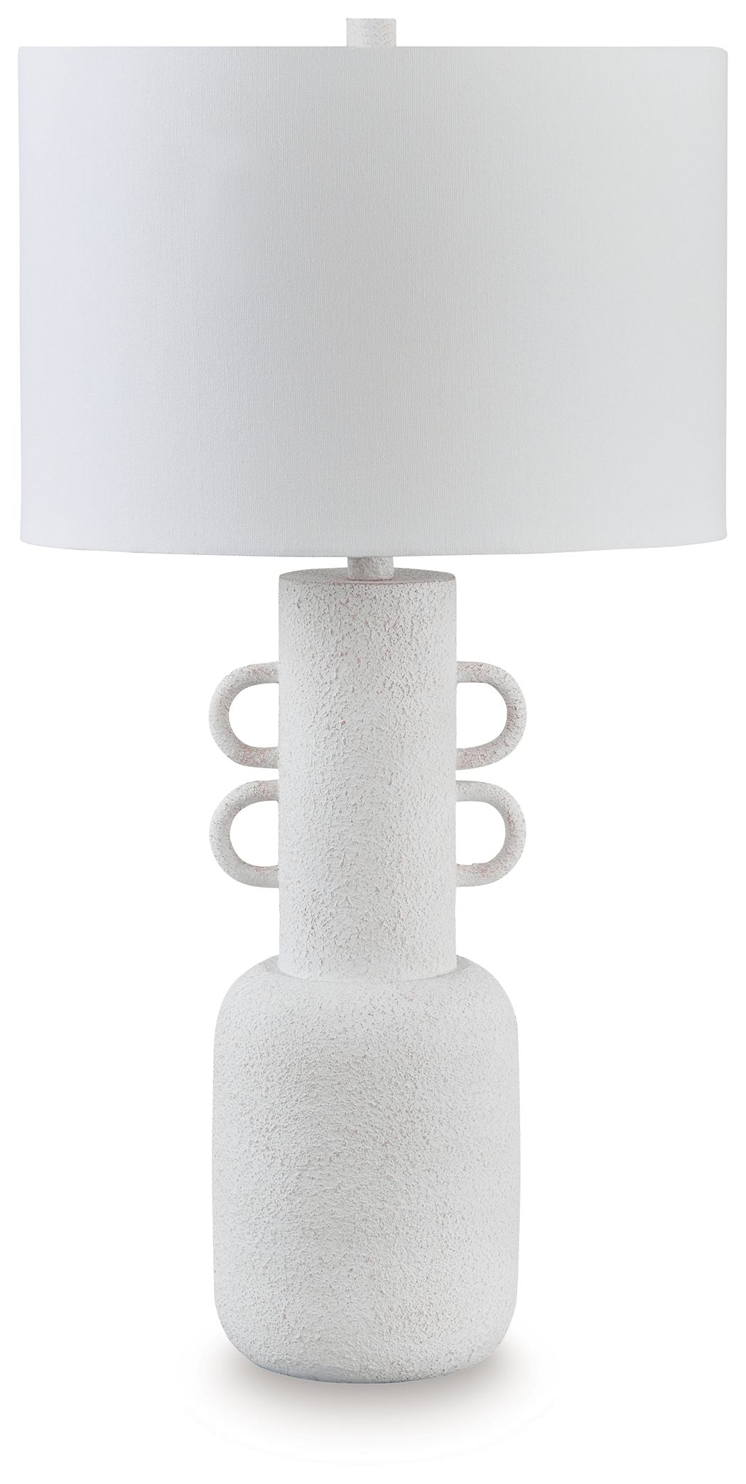 Perringhill - Metal Table Lamp - Distressed White - Image 1