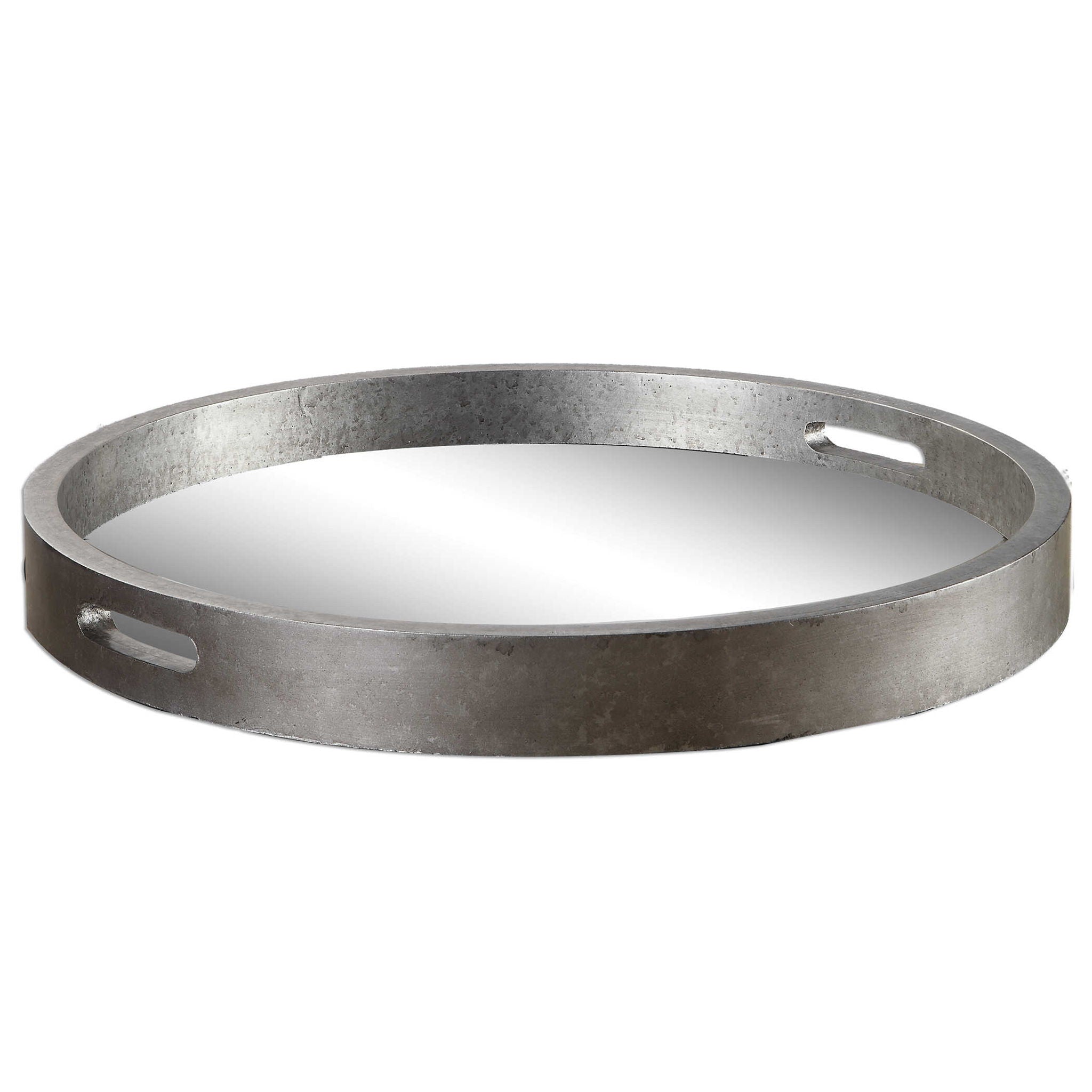 Bechet – Round Tray – Silver