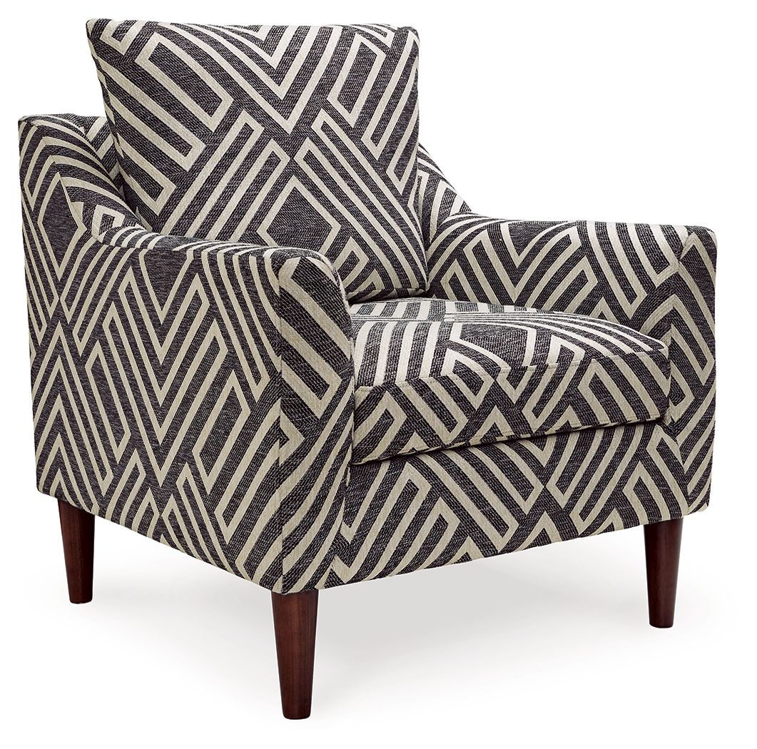 Morrilton Next-Gen Nuvella – Accent Chair – Natural / Charcoal