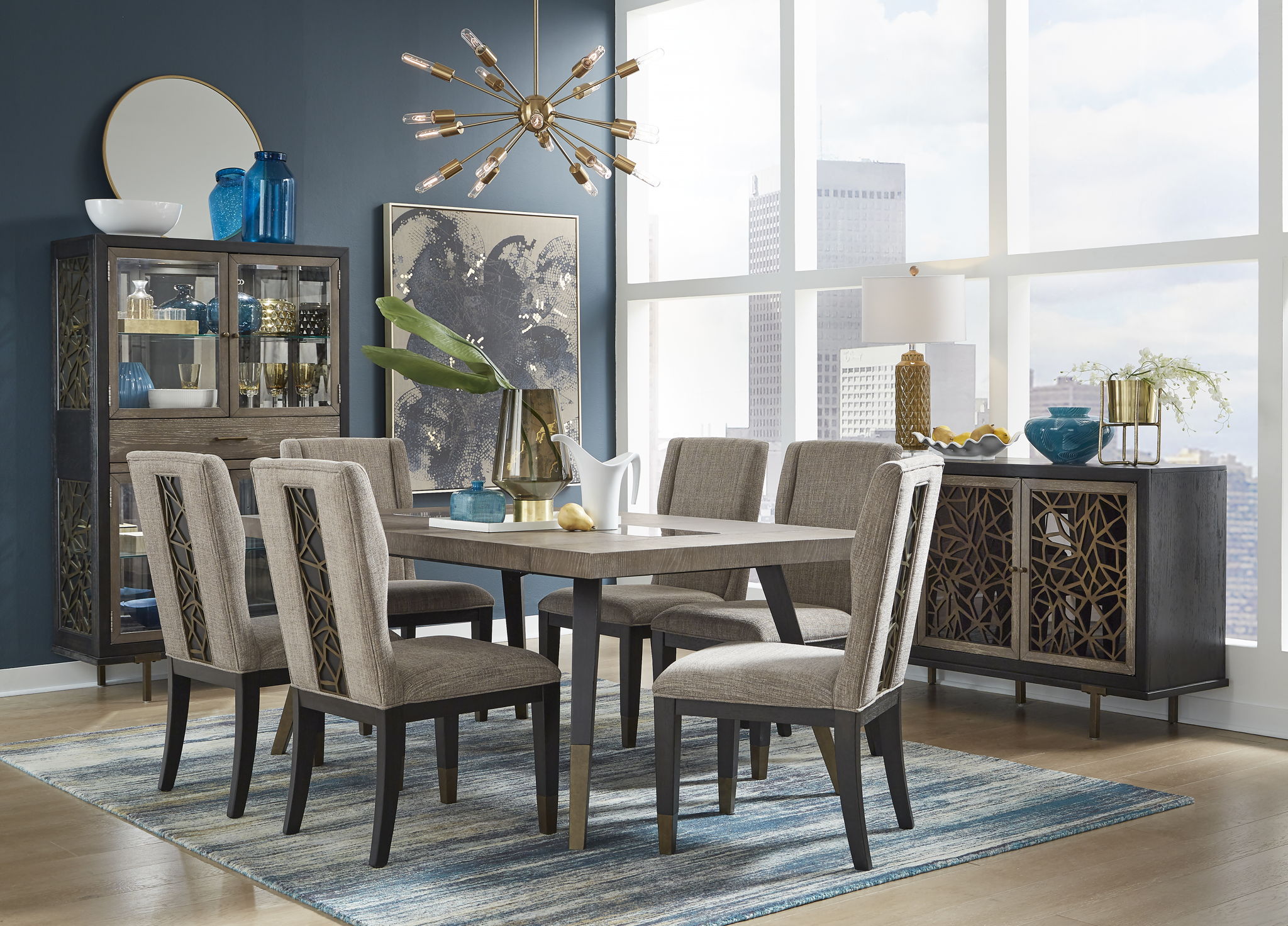 Ryker - Upholstered Host Side Chair (Set of 2) - Homestead Brown - Image 3