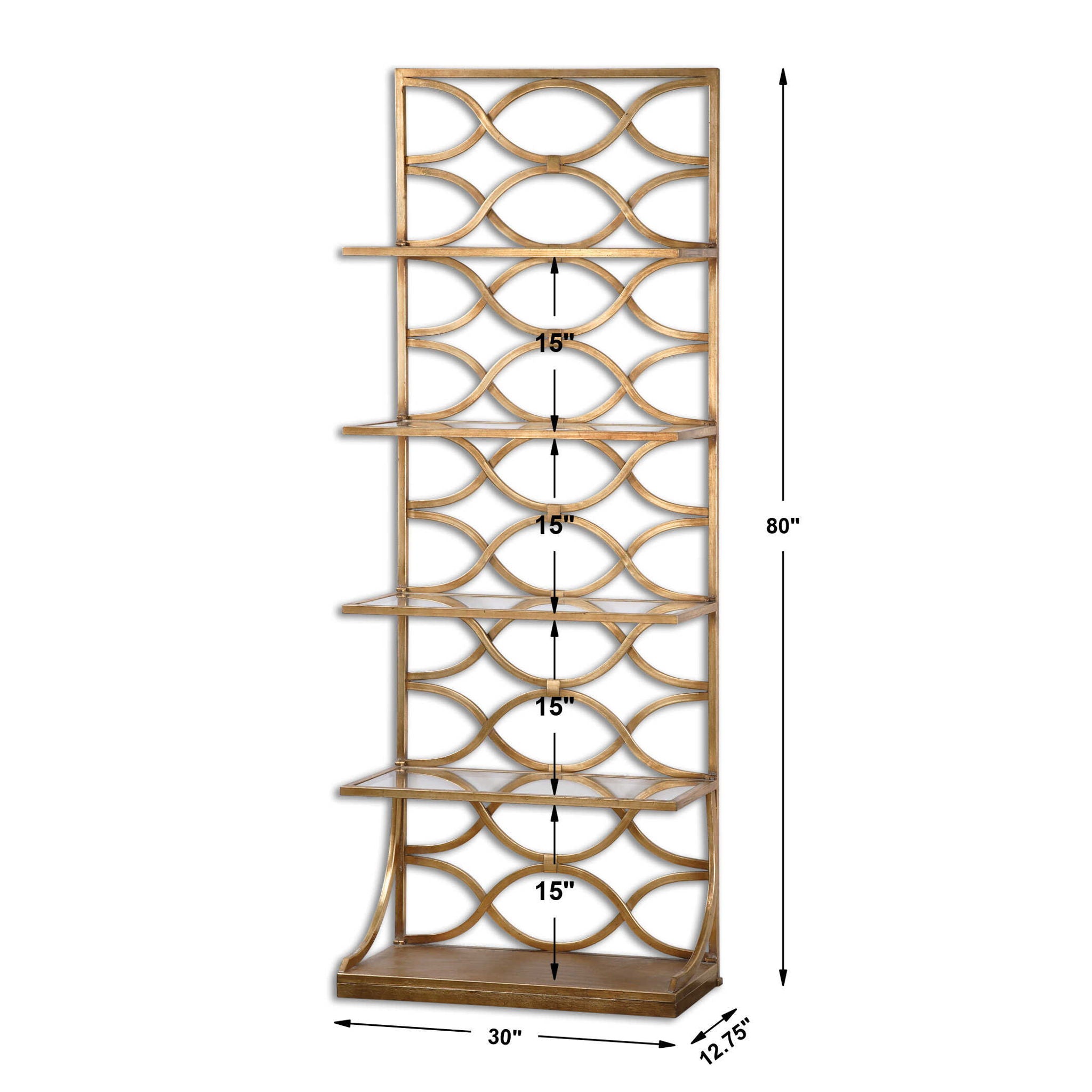 Lashaya - Etagere - Gold - Image 2