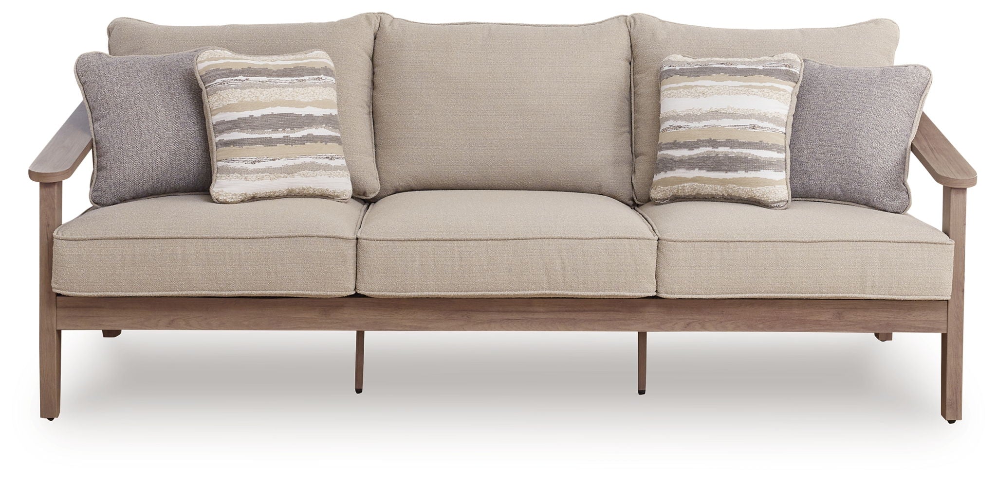 Harmony Headlands - Sofa With Cushion - Natural / Gray - Image 2
