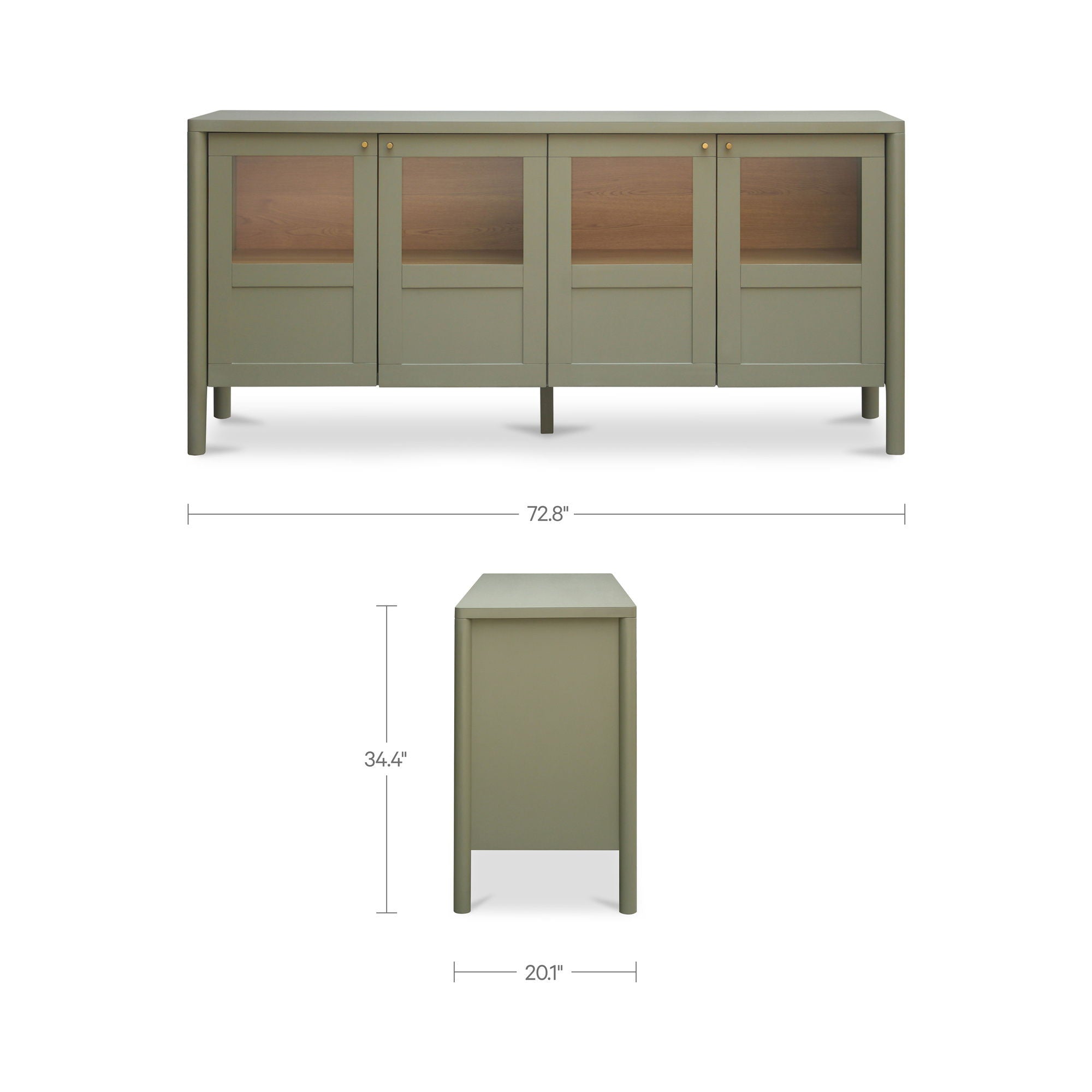 Hannah - Sideboard - Green - Image 3